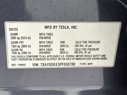 Used 2023 Tesla Model Y Long Range AWD/4WD image 34