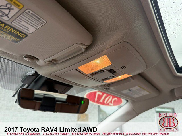 Used 2017 Toyota RAV4 Limited w/ All Weather Liner Package AWD/4WD image 25