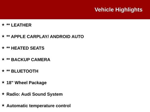 Used 2017 Audi A4 2.0T Premium w/ Convenience Package image 5