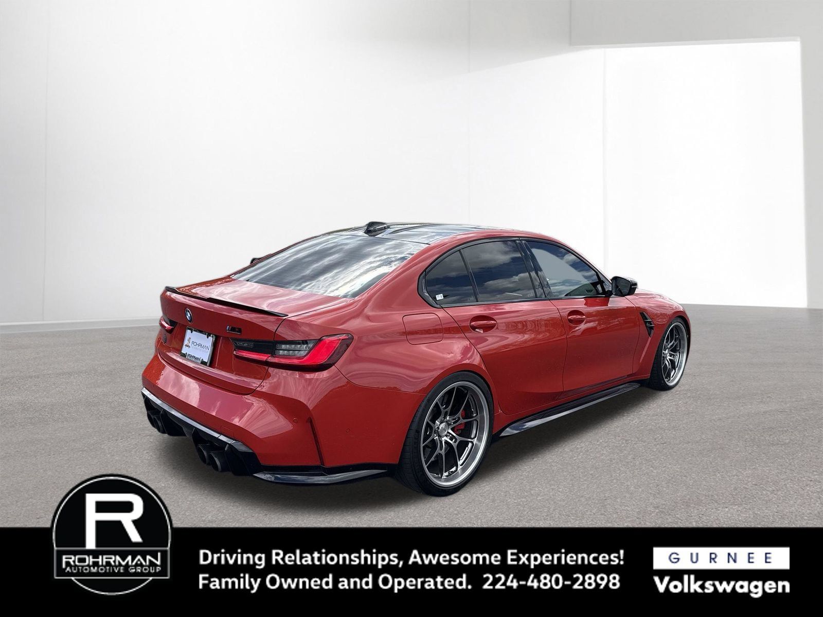 Used 2021 BMW M3 Competition w/ Parking Assistance Package RWD image 10