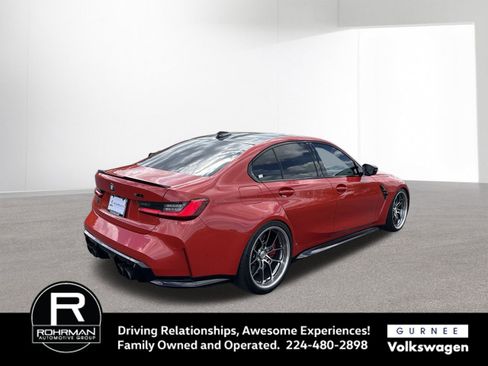 Used 2021 BMW M3 Competition w/ Parking Assistance Package RWD image 10
