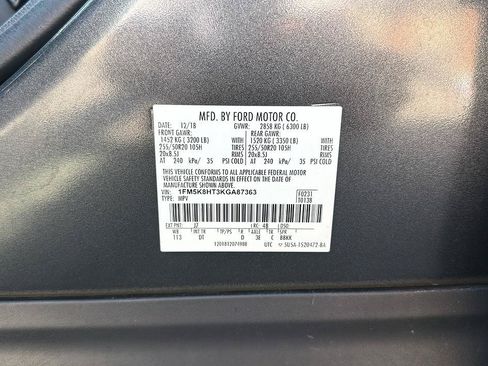 Used 2019 Ford Explorer Platinum AWD/4WD image 20