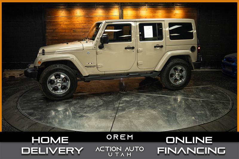 Used 2016 Jeep Wrangler Unlimited Sahara w/ Connectivity Group AWD/4WD image 1