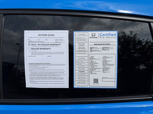 Certified 2026 Honda HR-V Sport image 33