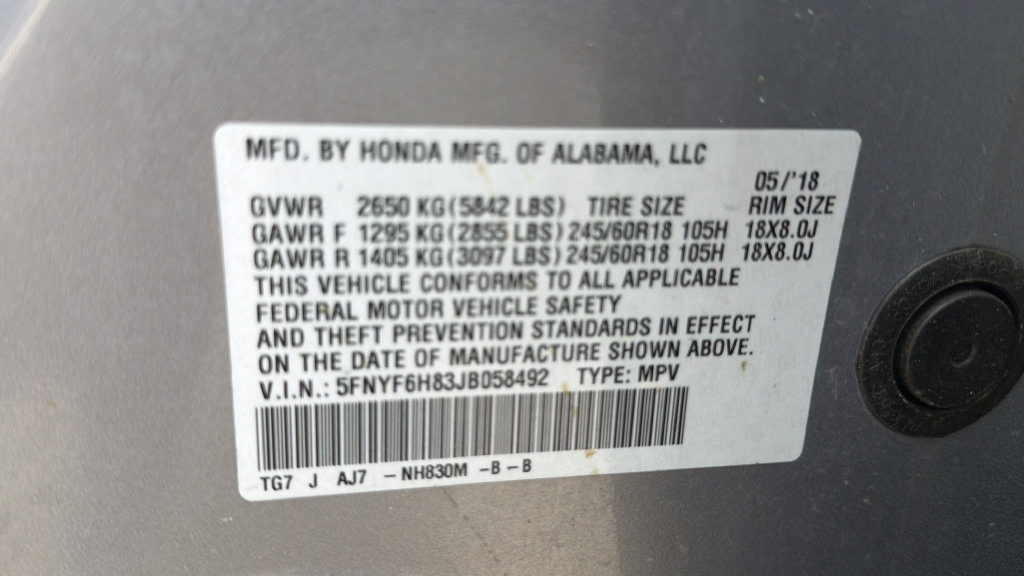 Used 2018 Honda Pilot EX-L image 5