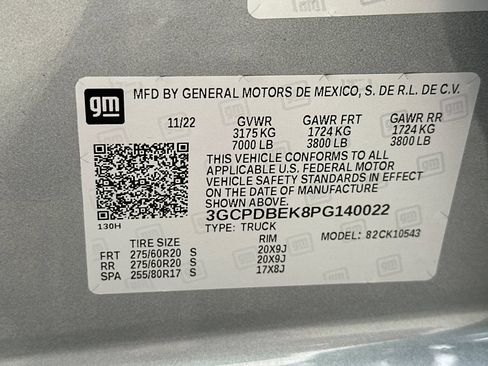 Certified 2023 Chevrolet Silverado 1500 Custom AWD/4WD image 37
