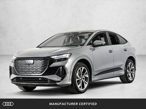 Certified 2023 Audi Q4 e-tron Prestige w/ Black Optic Package image 1