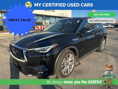 Used 2022 INFINITI QX50 Sensory image 1