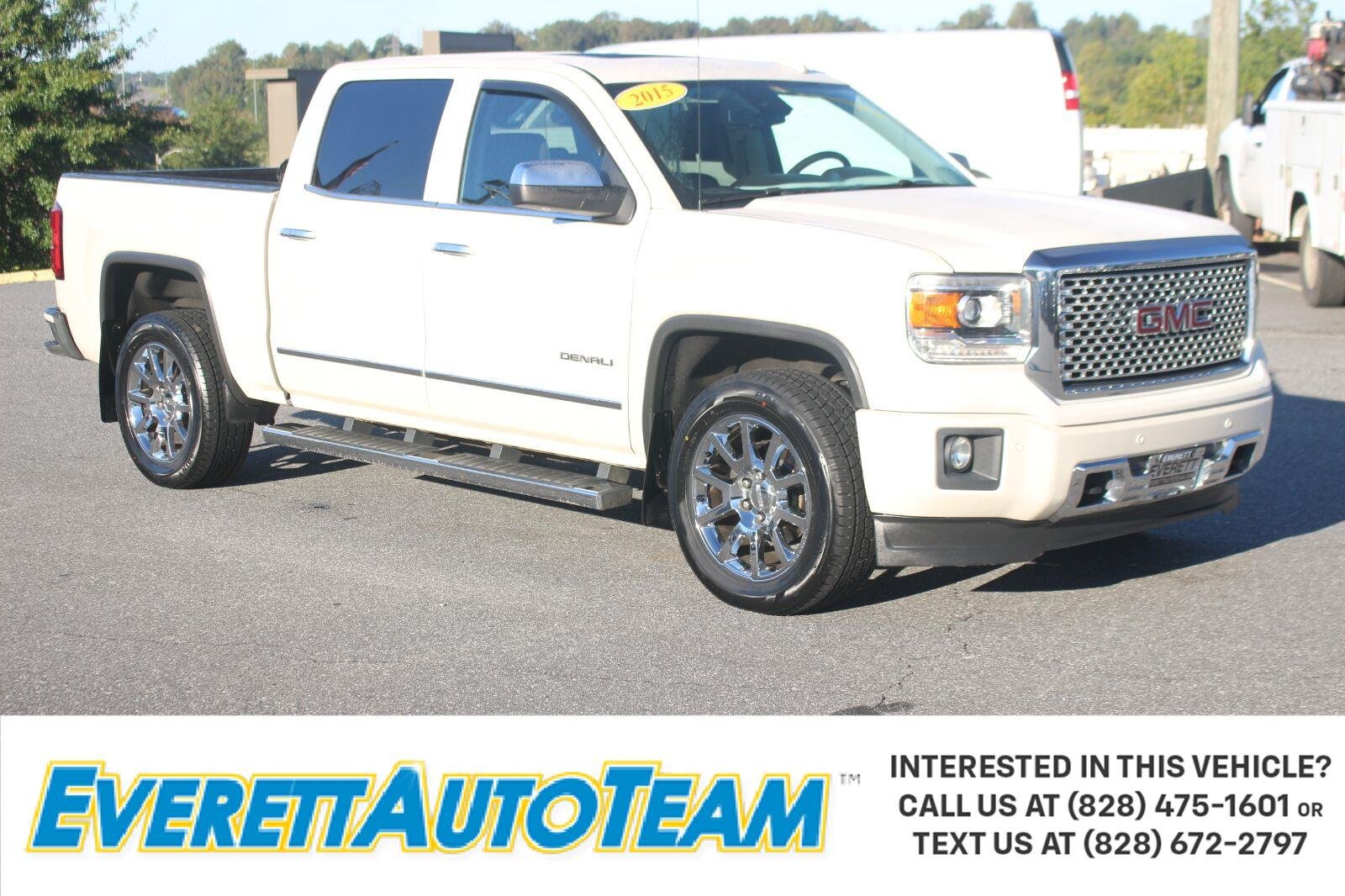 Used 2015 GMC Sierra 1500 Denali w/ Driver Alert Package AWD/4WD image 1