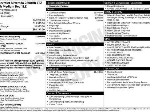 Used 2024 Chevrolet Silverado 2500 LTZ w/ LTZ Premium Package image 20