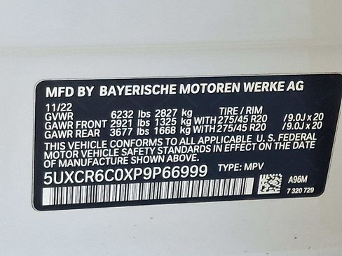 Certified 2023 BMW X5 xDrive40i w/ M Sport Package image 27