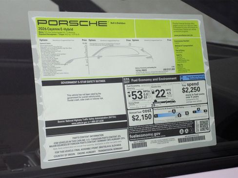 New 2026 Porsche Cayenne E-Hybrid image 25