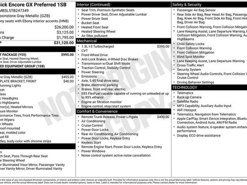 New 2026 Buick Encore GX Preferred w/ Comfort Package FWD image 6