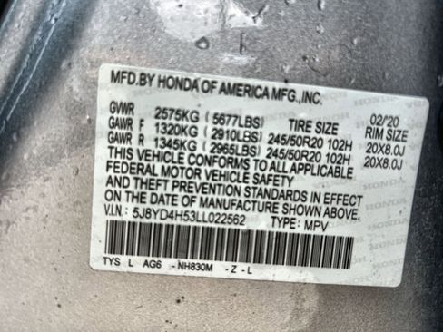 Used 2020 Acura MDX SH-AWD w/ Technology Package image 30