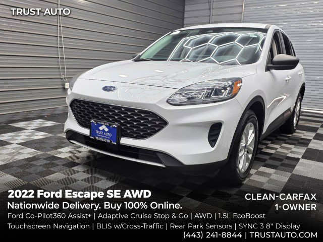 Used 2022 Ford Escape SE AWD/4WD image 1