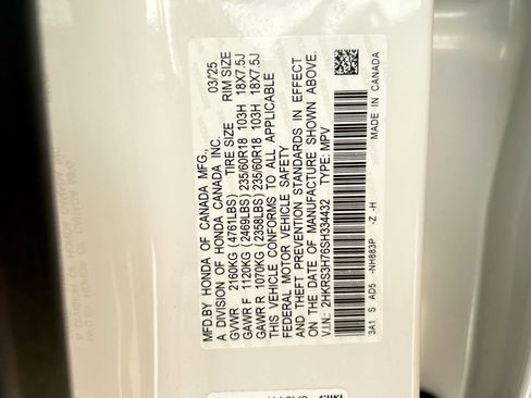 Used 2025 Honda CR-V EX-L image 2