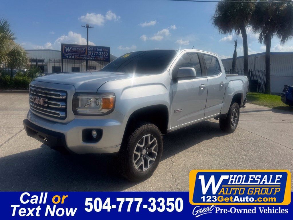 Used 2016 GMC Canyon SLE w/ All Terrain Package AWD/4WD image 1