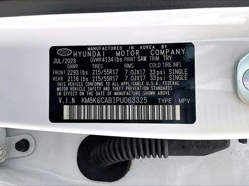 Used 2023 Hyundai Kona SEL w/ Cargo Package AWD/4WD image 37