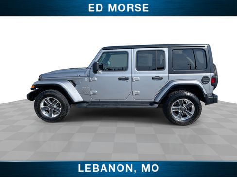 Used 2021 Jeep Wrangler Unlimited Sahara AWD/4WD image 5