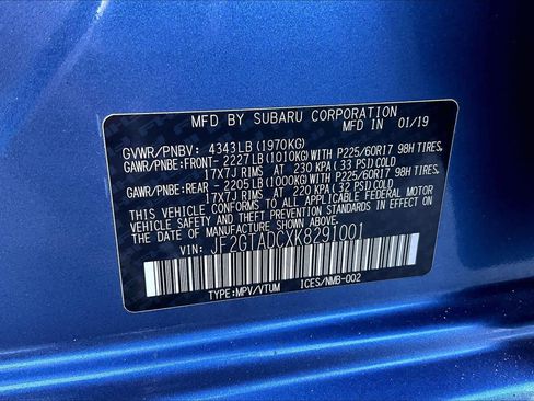 Used 2019 Subaru Crosstrek 2.0i Premium w/ Moonroof Package image 35