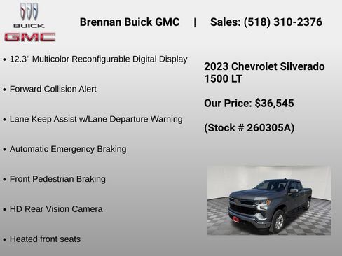 Certified 2023 Chevrolet Silverado 1500 LT w/ Z71 Off-Road Package AWD/4WD image 18