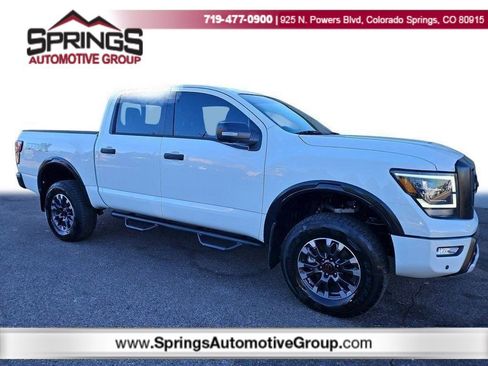 Used 2023 Nissan Titan PRO-4X w/ Pro-4x Convenience Package image 1