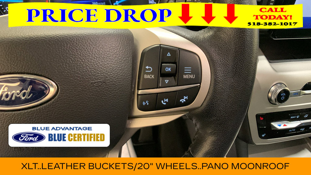 Certified 2022 Ford Explorer XLT w/ Equipment Group 202A AWD/4WD image 35