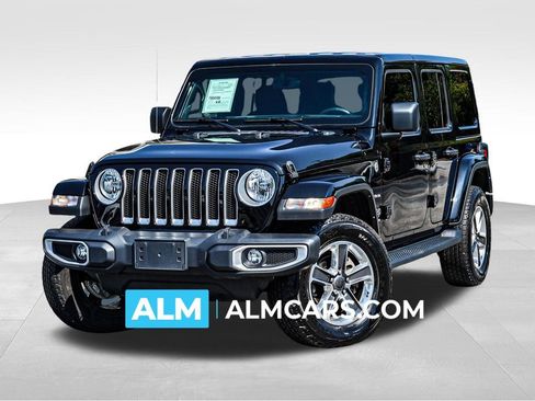 Used 2023 Jeep Wrangler Unlimited Sahara w/ Cold Weather Group AWD/4WD image 1