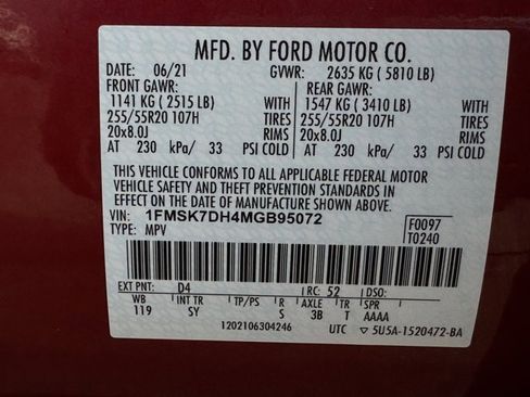 Used 2021 Ford Explorer XLT w/ Equipment Group 202A image 36