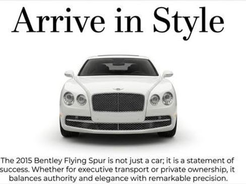 Used 2015 Bentley Flying Spur W12 image 29