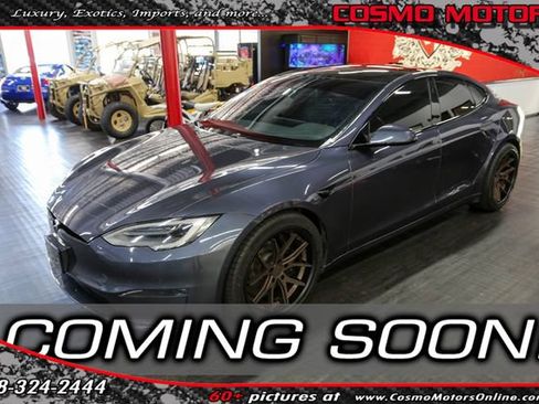 Used 2021 Tesla Model S Plaid AWD/4WD image 1