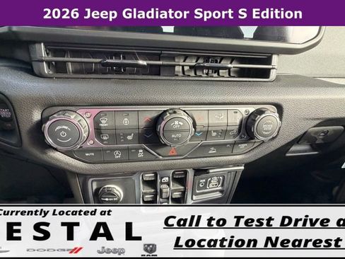 New 2026 Jeep Gladiator Sport AWD/4WD image 33