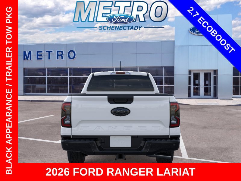 New 2026 Ford Ranger Lariat w/ Black Appearance Package AWD/4WD image 6