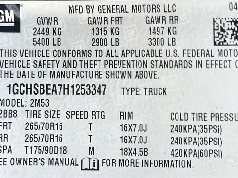 Used 2017 Chevrolet Colorado W/T w/ WT Convenience Package image 42