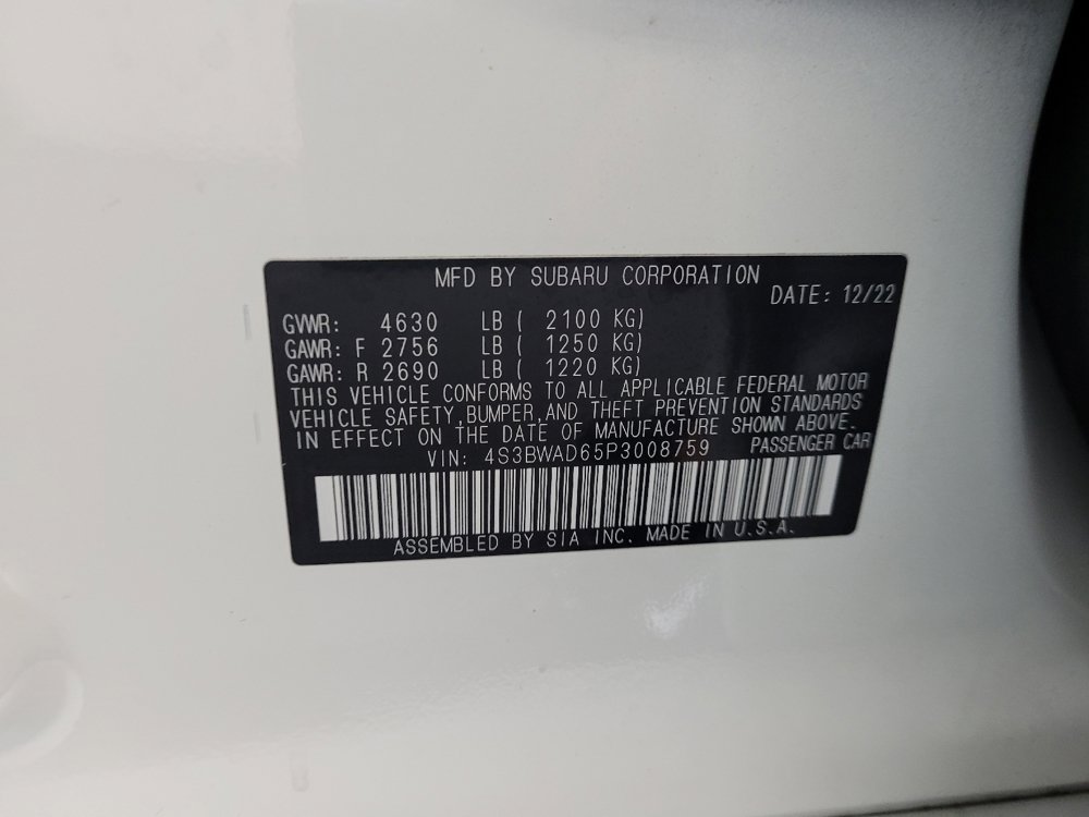 Used 2023 Subaru Legacy Premium AWD/4WD image 33