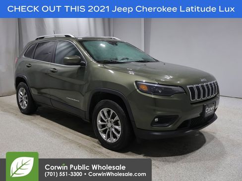 Used 2021 Jeep Cherokee Latitude Lux w/ Trailer Tow Group AWD/4WD image 1