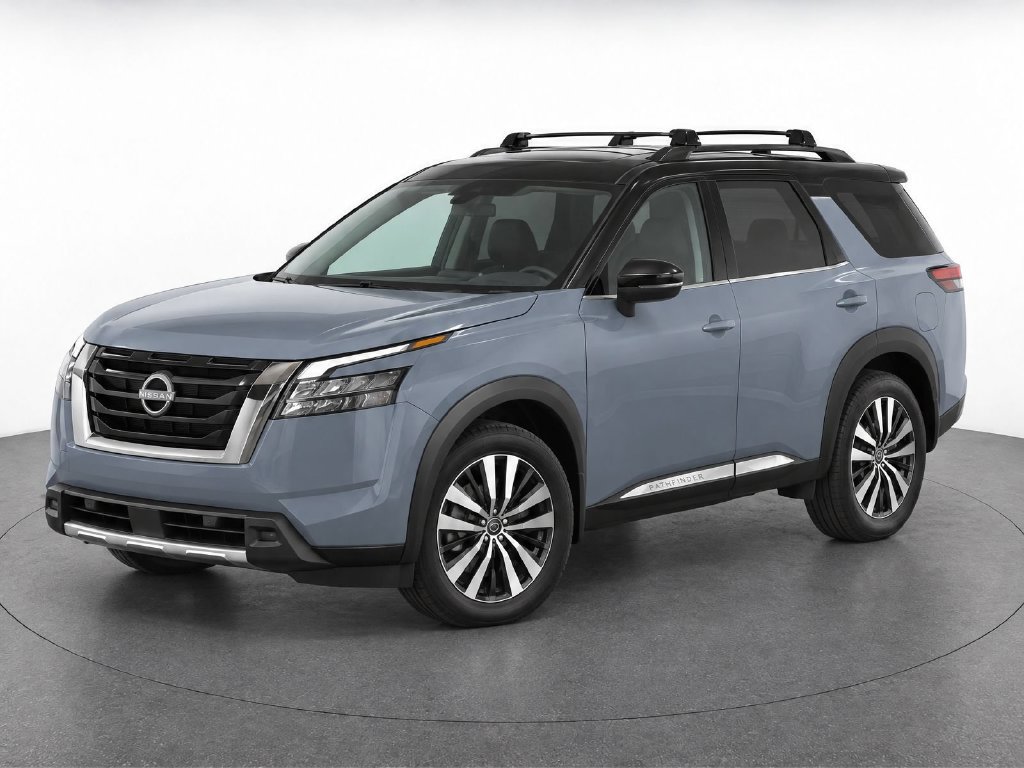 Certified 2025 Nissan Pathfinder Platinum w/ Cargo Package FWD image 2