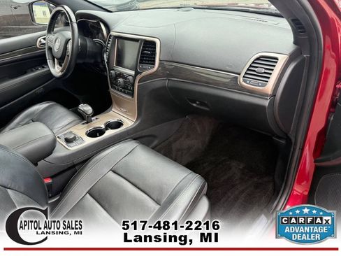 Used 2015 Jeep Grand Cherokee Overland w/ Advanced Technology Group AWD/4WD image 17