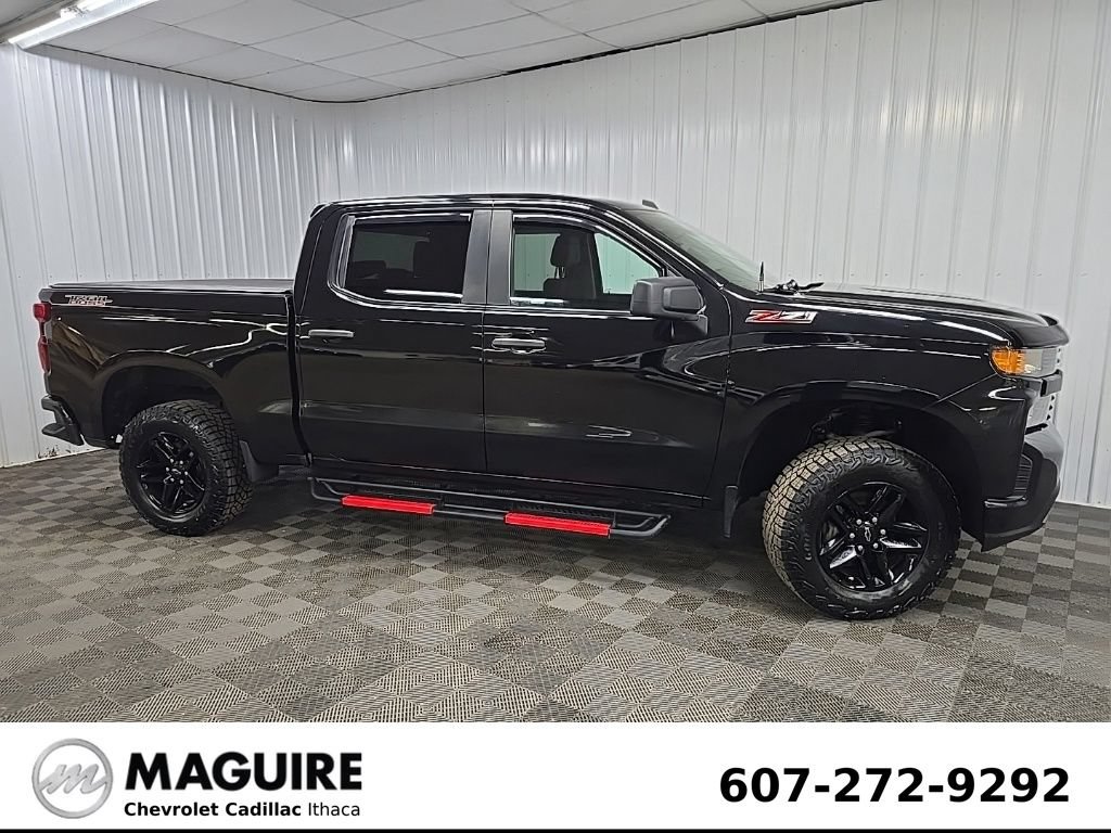 Used 2021 Chevrolet Silverado 1500 Custom Trail Boss AWD/4WD image 1
