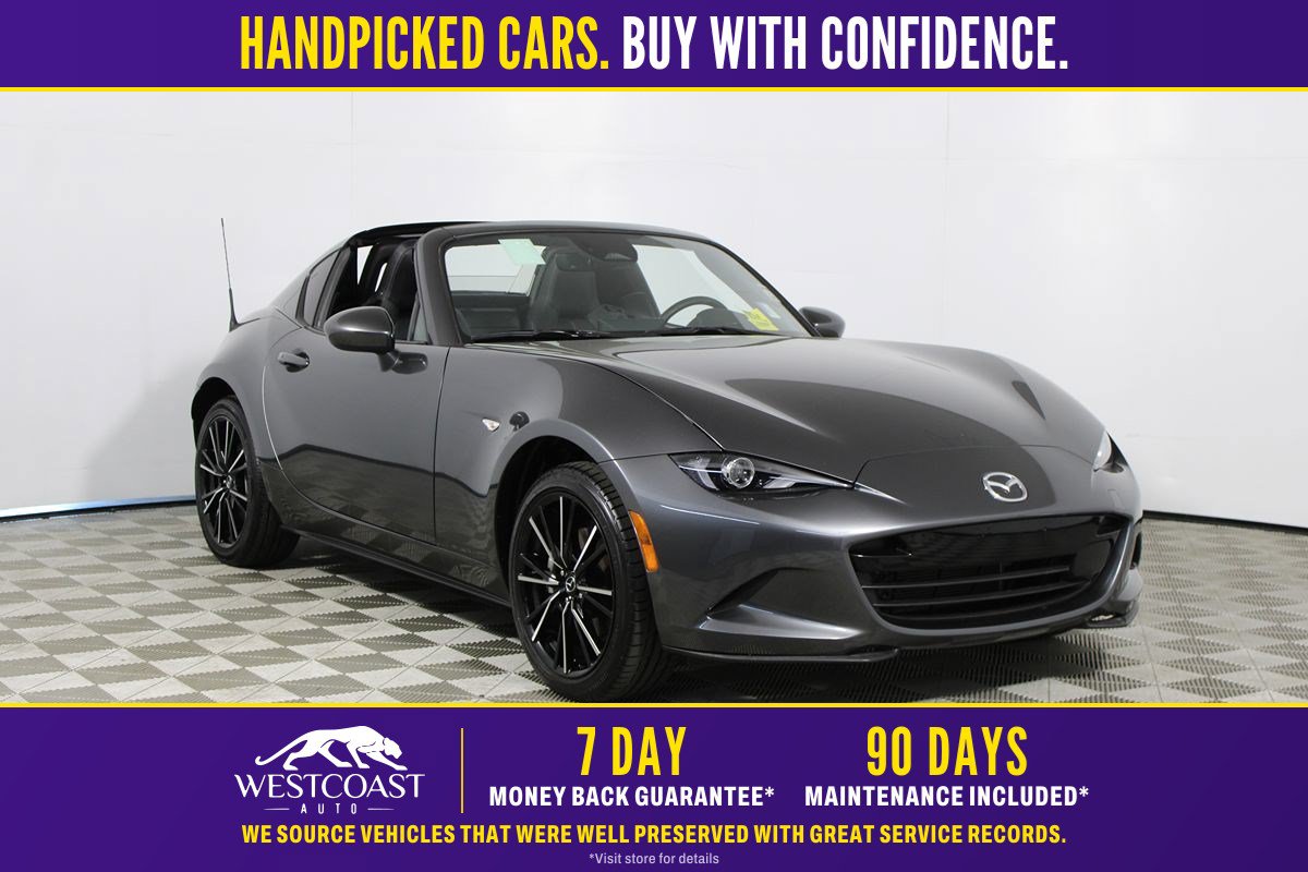 Used 2024 MAZDA MX-5 Miata RF Grand Touring RWD image 1