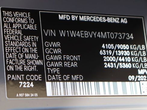 Used 2021 Mercedes-Benz Sprinter 2500 image 56