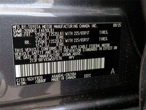 Certified 2025 Toyota RAV4 LE image 29