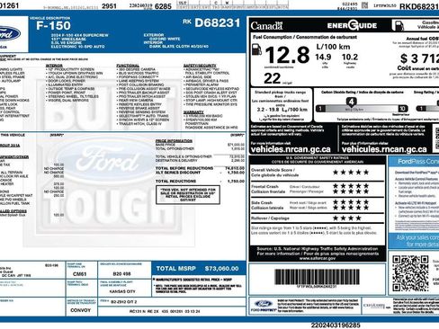 Used 2024 Ford F150 XLT AWD/4WD image 2