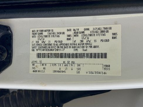 Used 2019 Ford F150 XL w/ Equipment Group 101A Mid AWD/4WD image 37
