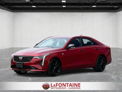 Used 2023 Cadillac CT4 Luxury w/ LPO, ONYX Package AWD/4WD image 1