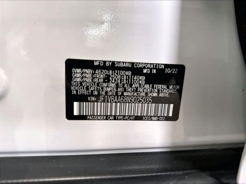 Used 2022 Subaru WRX AWD/4WD image 35