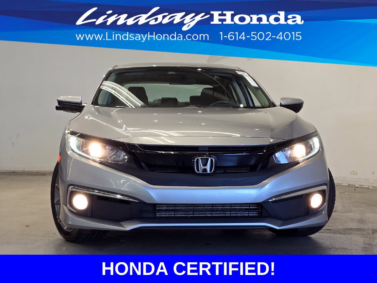 Certified 2021 Honda Civic EX image 2