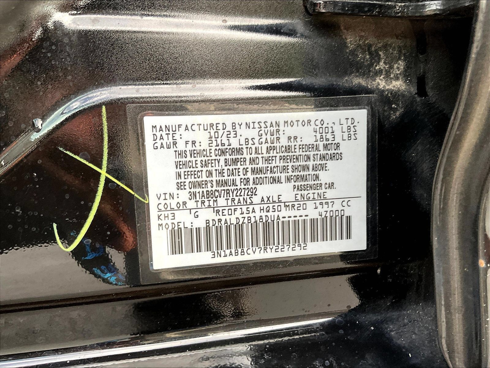 Certified 2024 Nissan Sentra SV FWD image 22