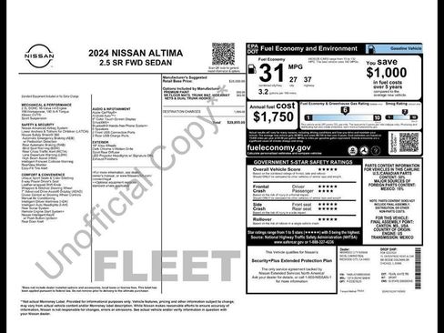 Used 2024 Nissan Altima 2.5 SR FWD image 13