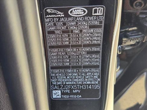 Used 2026 Land Rover Range Rover Evoque S AWD/4WD image 26